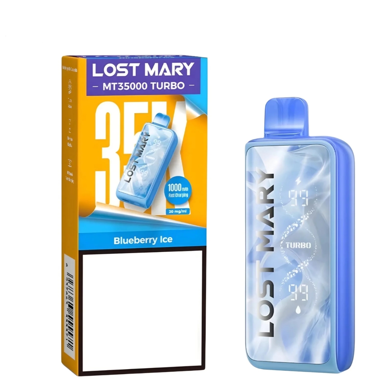 Lost Mary MT 35k Puffs Blueberry Ice