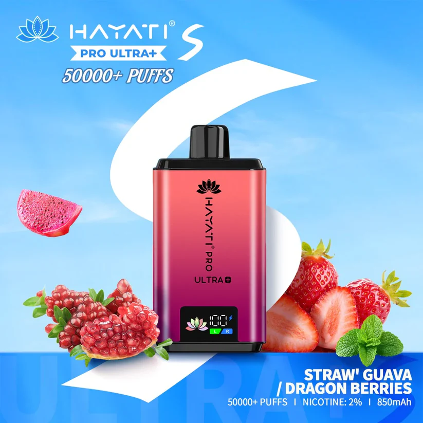 Hayati Pro Ultra Plus Straw Guava / Dragon Berries