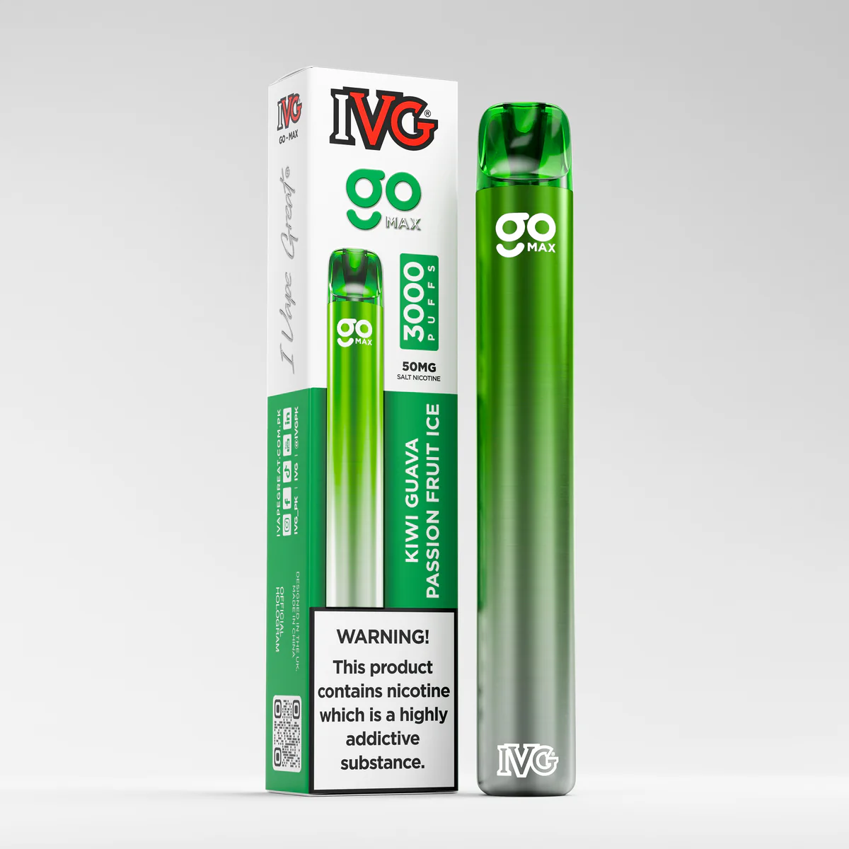 IVG Go Max Kiwi Guava Passionfruit Ice