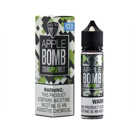 VGOD – Iced apple bomb 60ml (0 , 3 , 6 , 12mg)
