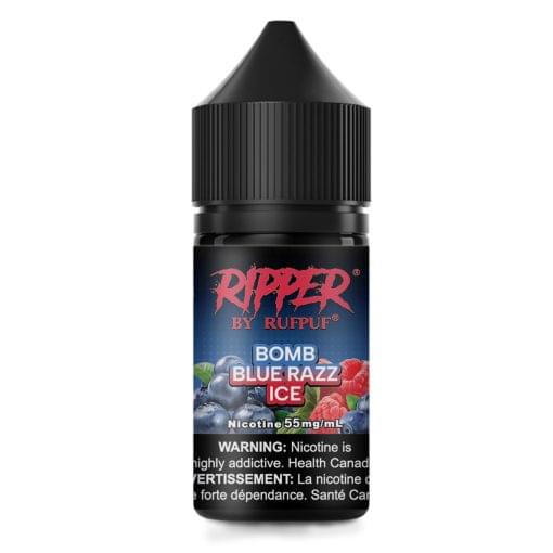 Rufpuf Ripper Salt-Bomb Blue Razz Ice 30ml