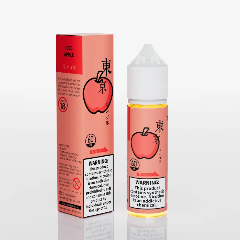 Tokyo ICED APPLE 60ml (Free Base)
