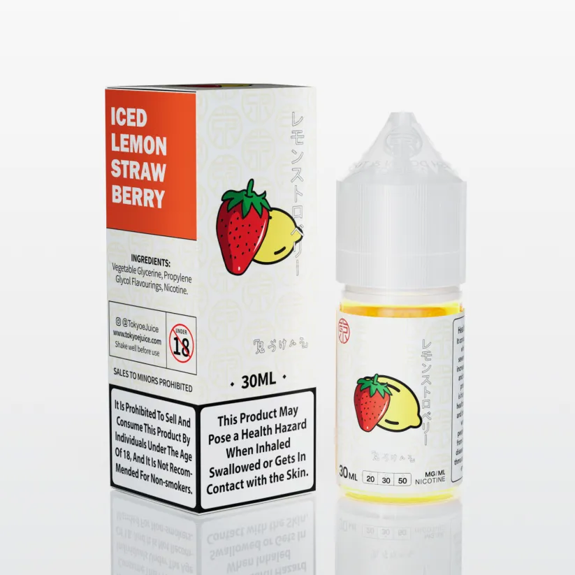 Tokyo Classic Iced Lemon Strawberry 30ml