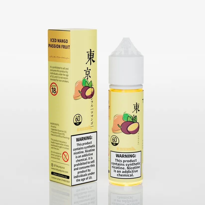 Tokyo ICED MANGO PASSION FRUIT 60ml (Free Base)