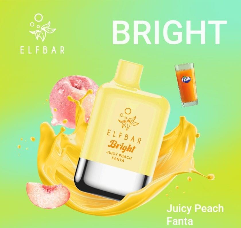 ELFBAR BRIGHT - Juicy Peach Fanta (6k Puffs)