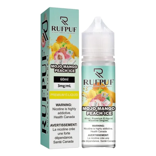 RufPuf Mojo Mango Peach Ice – 60ml
