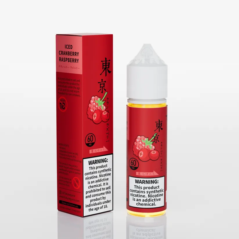 Tokyo ICED CRANBERRY RASPBERRY 60ml (Free Base)