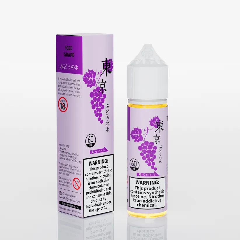 Tokyo ICED GRAPE60 ml (Free Base)