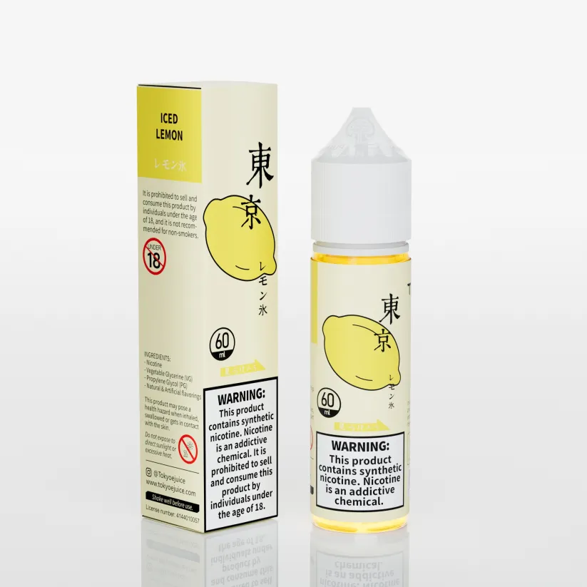 Tokyo ICED LEMON 60ml (Free Base)