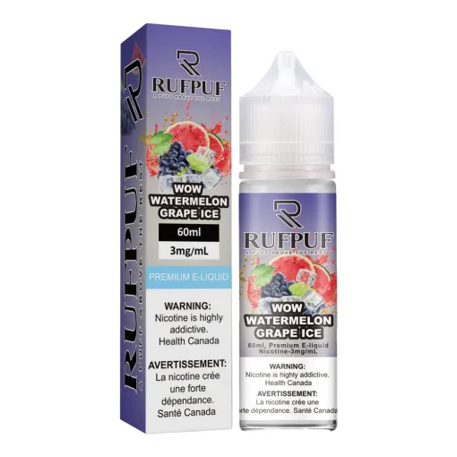 RufPuf Wow Watermelon Grape Ice – 60ml