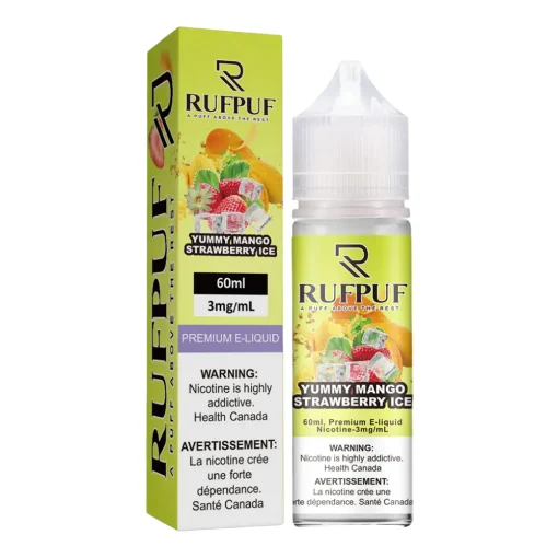 RufPuf Yummy Mango Strawberry Ice – 60ml