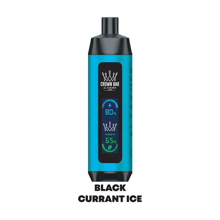 AL FAKHER DISPOSABLE Black Current Ice (8000 PUFFS)