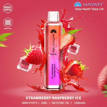 Hayati Pro Max 4000 (Puffs) Strawberry Raspberry