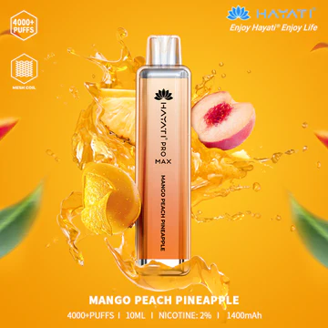 Hayati Pro Max 4000 (Puffs) Mango Peach Pineapple