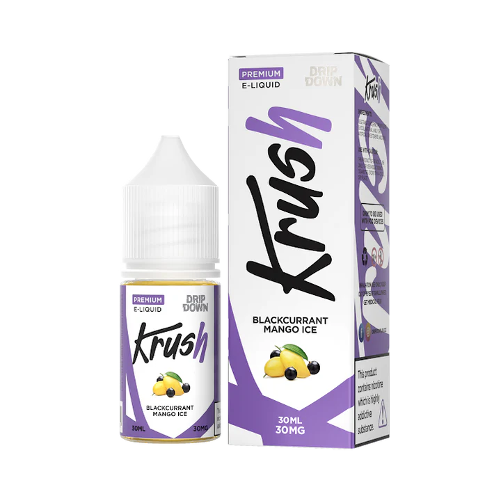 BLACKCURRANT MANGO ICE 30ML - DRIP DOWN KRUSH SERIES