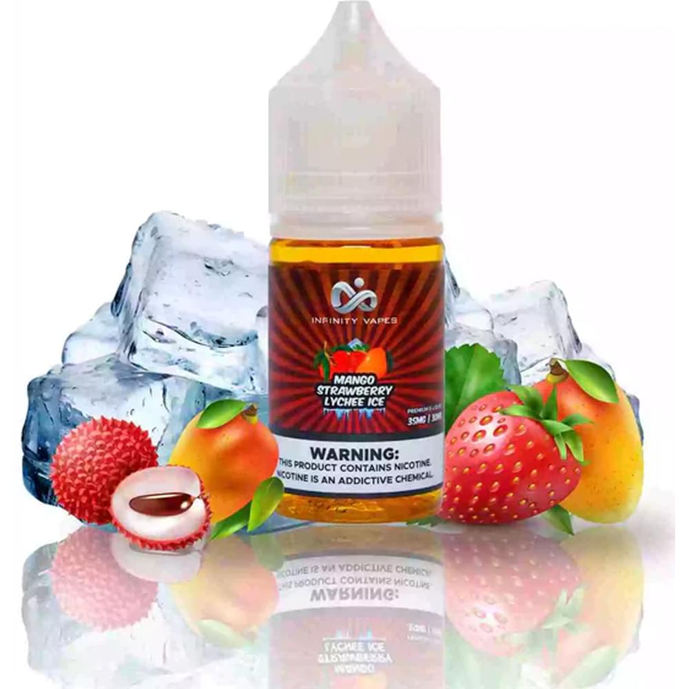 Infinity Salt – Mango Strawberry Lychee Ice 30ml
