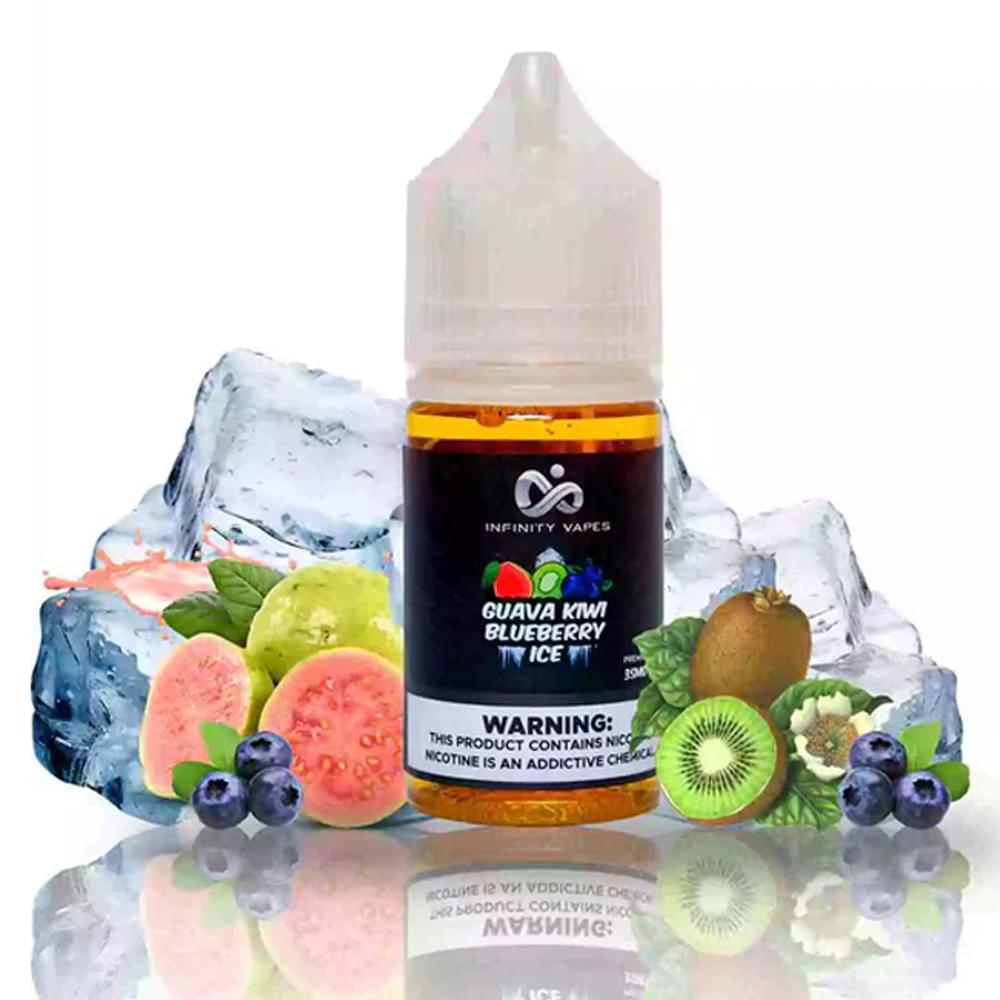 Infinity Salt – Guava Kiwi Blueberry Ice 30ml