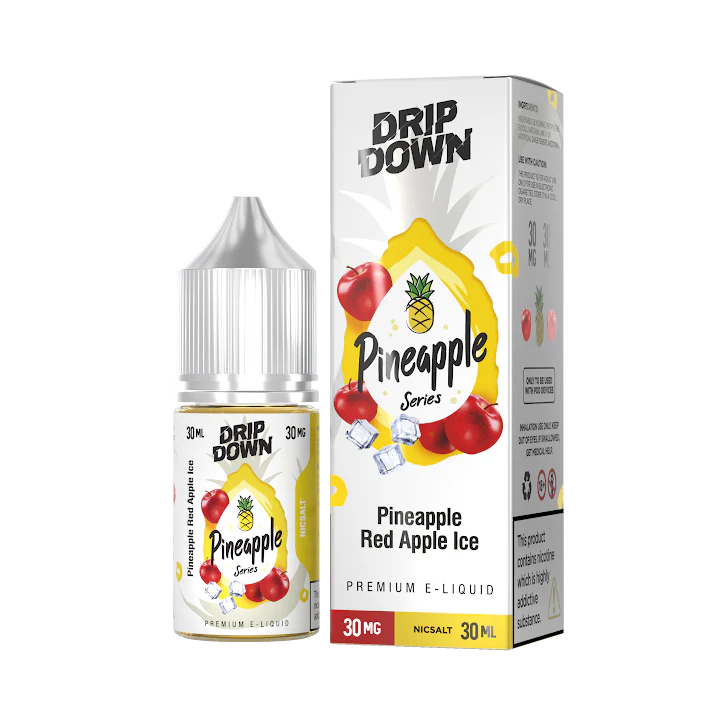 PINEAPPLE RED APPLE ICE 30ML - DRIP DOWN PINEAPPLE SERIES