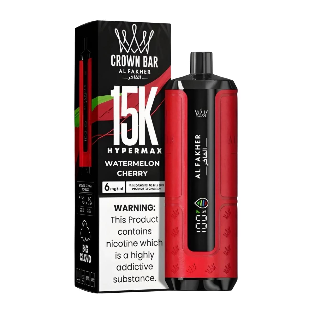 Crown Bar 15K Hypermax - Watermelon Cherry